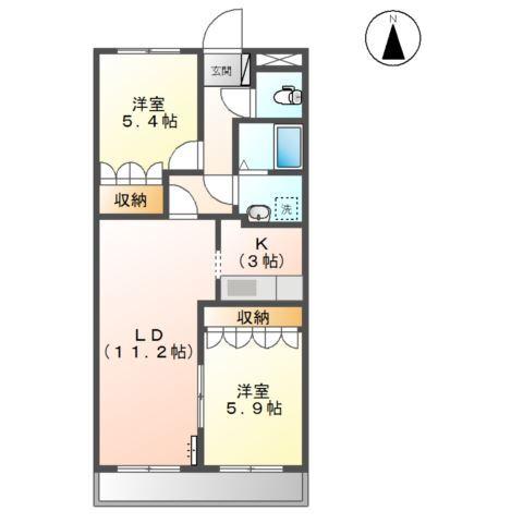 ＬｉｂｅｒｔｙＳｈｉｎｅ 間取り図画像