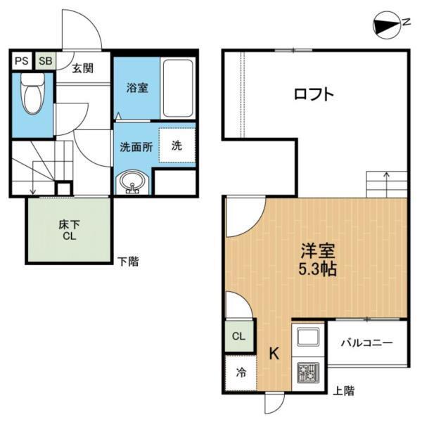 間取図(平面図)