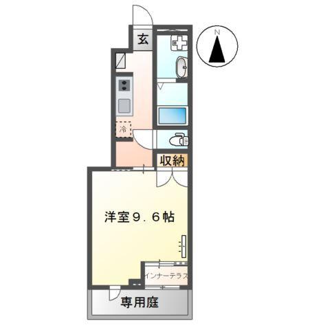 ソレイユ蓮台寺 間取り図画像