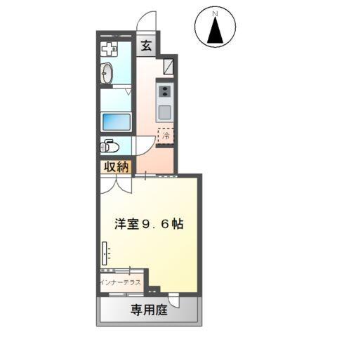 ソレイユ蓮台寺 間取り図画像