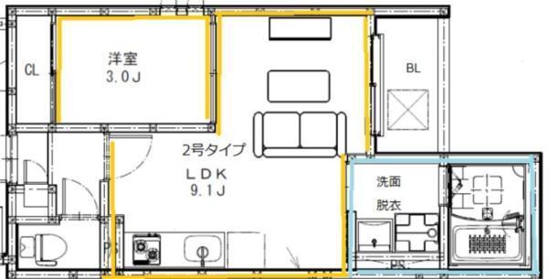間取図(平面図)