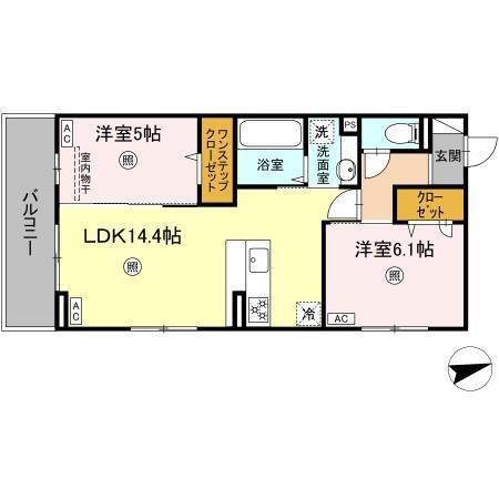 TORISIA上代（201） 間取り図画像