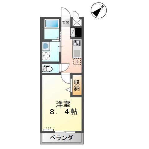メゾン　ド　ココン　Ｍ 間取り図画像