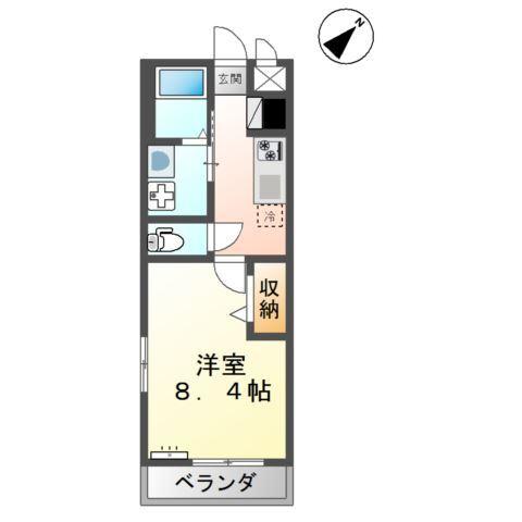 メゾン　ド　ココン　Ｍ 間取り図画像