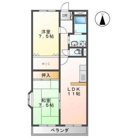 ハウスローリエ 間取り図画像