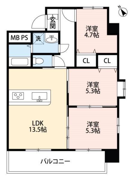 間取図(平面図)