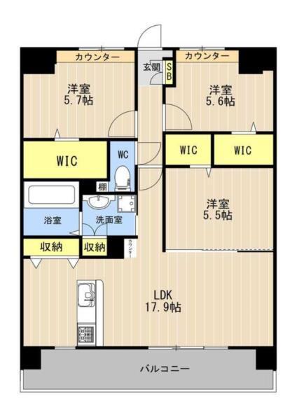 間取図(平面図)