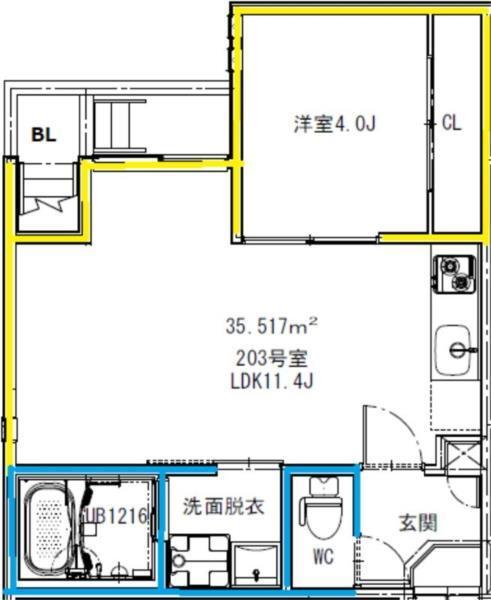 間取図(平面図)