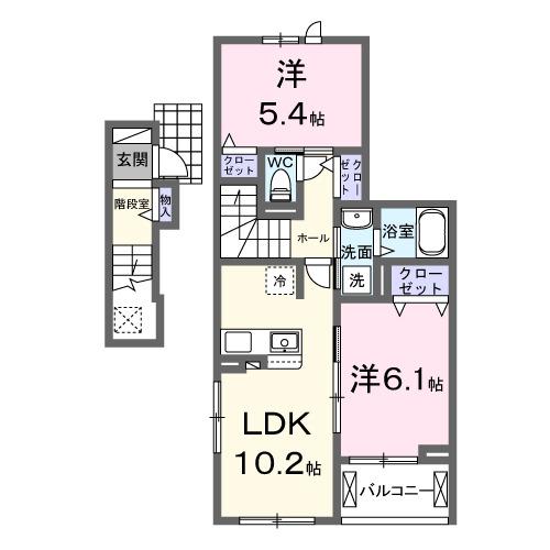 ＣＲＥＣＩＲ（203） 間取り図画像