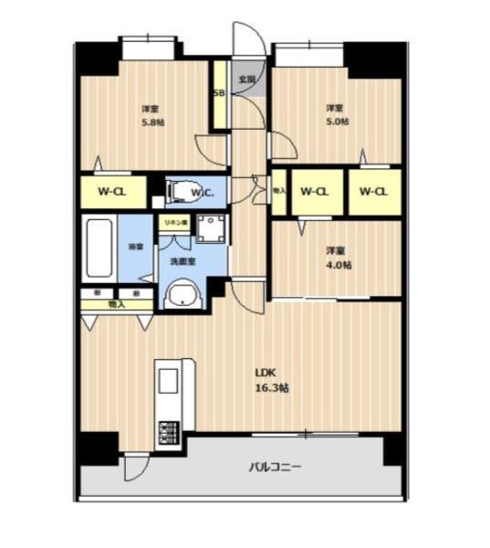 間取図(平面図)