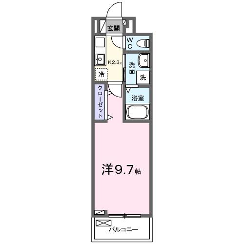 ヴィラ　ローレル（205） 間取り図画像