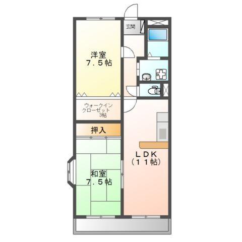 ハウスローリエ 間取り図画像