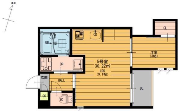 間取図(平面図)