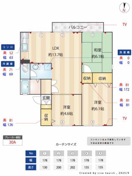 間取図(平面図)