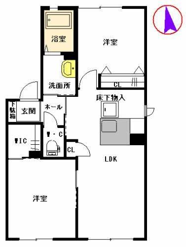 間取図(平面図)