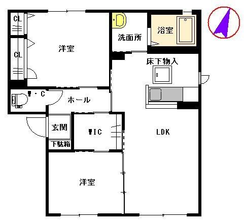 間取図(平面図)
