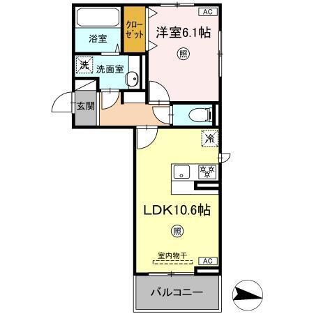 コートドール7（301） 間取り図画像