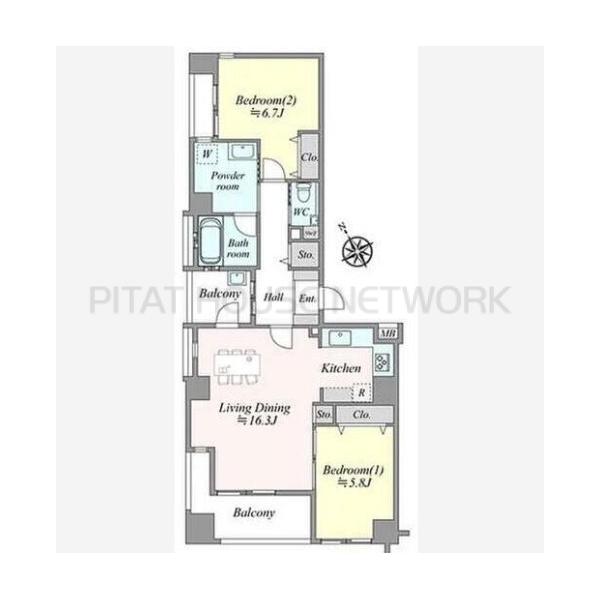 間取図(平面図)