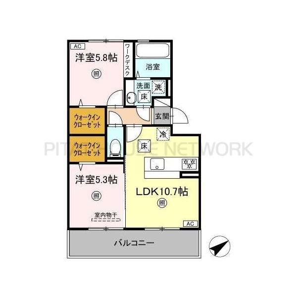 間取図(平面図)