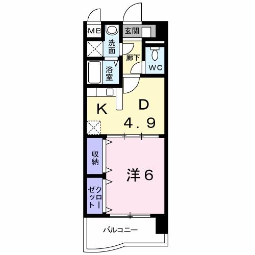 レルベ保田窪（508） 間取り図画像
