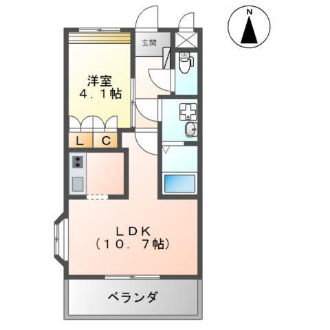 シャルムコートⅡ 間取り図画像
