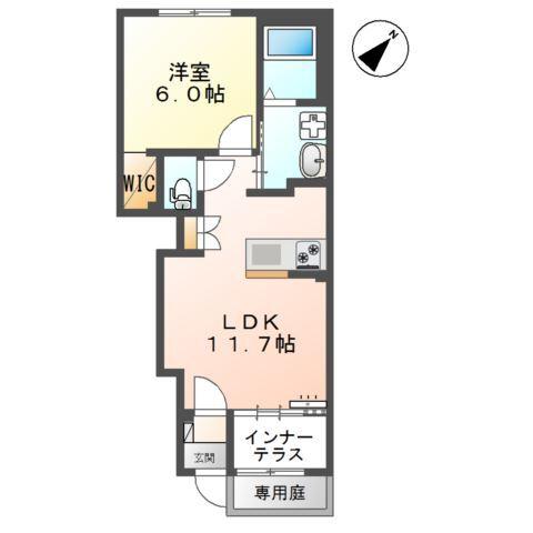 Ｌｅ．Ｌｉｅｎ広崎 間取り図画像