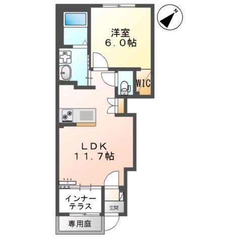 Ｌｅ．Ｌｉｅｎ広崎 間取り図画像