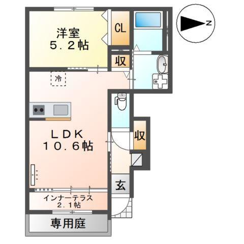 フレグラント・オリーヴ 間取り図画像