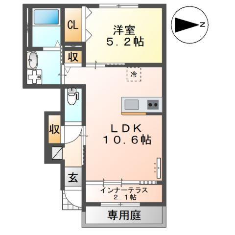 フレグラント・オリーヴ 間取り図画像
