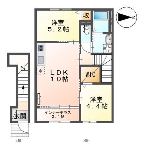 フレグラント・オリーヴ 間取り図画像