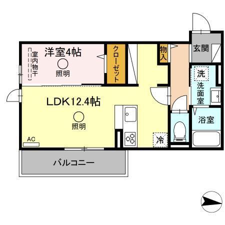 TSコート大津（303） 間取り図画像