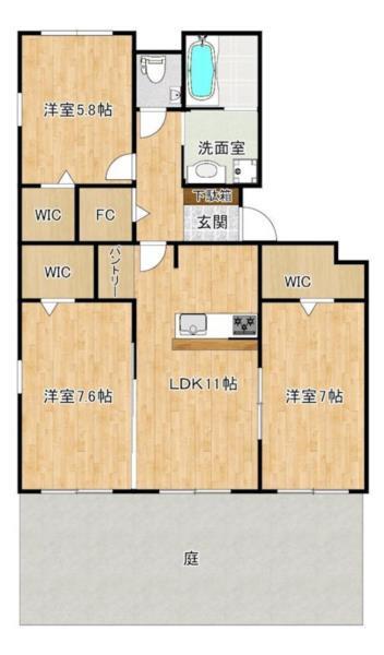 間取図(平面図)