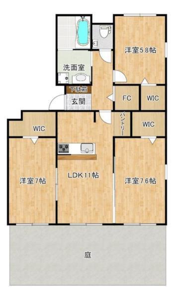 間取図(平面図)