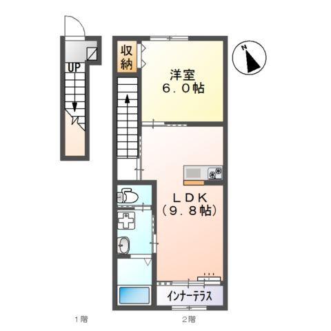 Ｍａｉｓｏｎ　ｄｅ　ｃｈｏｕ　ｃｈｏｕ 間取り図画像