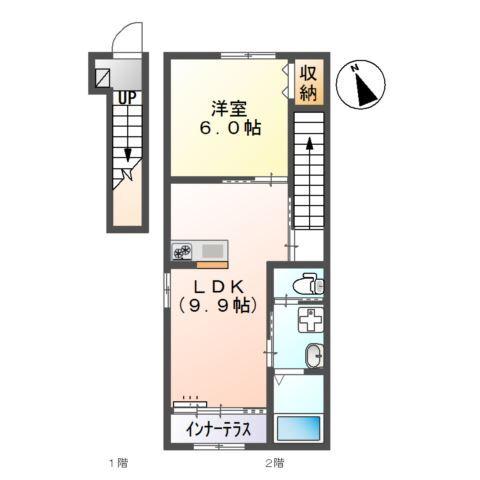 Ｍａｉｓｏｎ　ｄｅ　ｃｈｏｕ　ｃｈｏｕ 間取り図画像