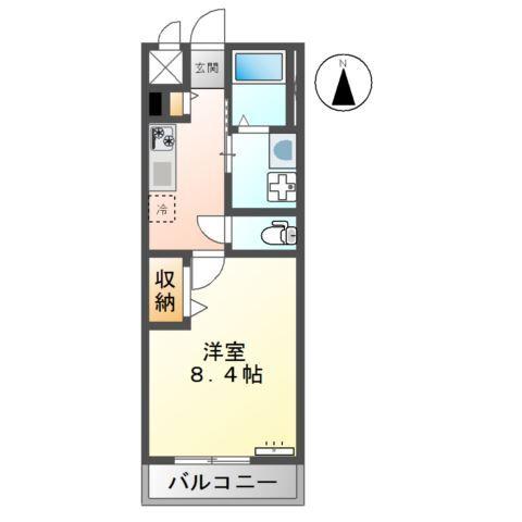ＳｔｅｉｎｆｅｌｄⅠ 間取り図画像