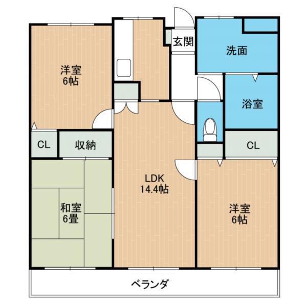 間取図(平面図)