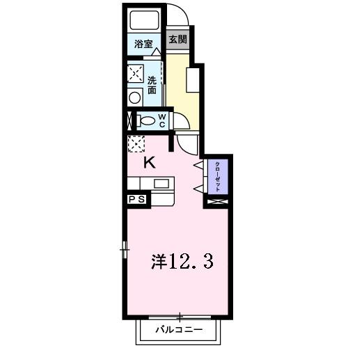 エクセランＦ（103） 間取り図画像