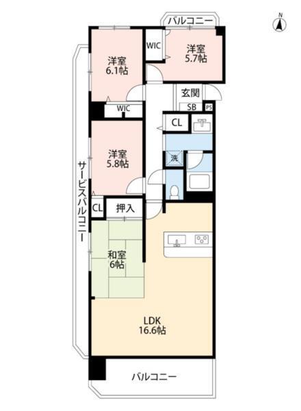 間取図(平面図)