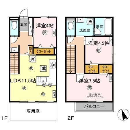 アペゼ　OBG（102） 間取り図画像