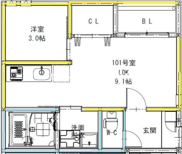 間取図(平面図)