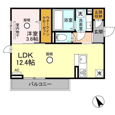 セレブ武蔵塚（201） 間取り図画像