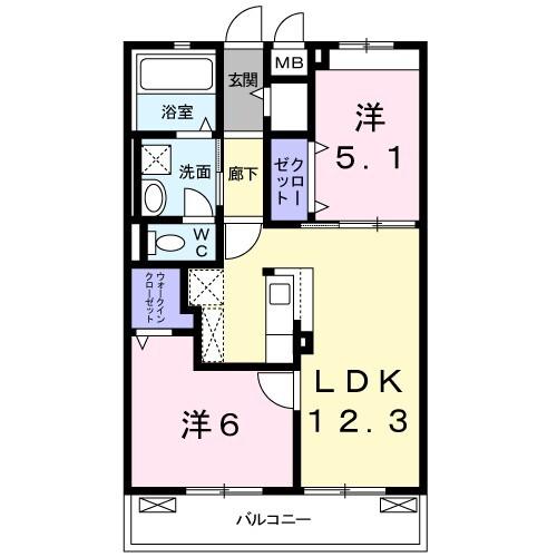 間取図(平面図)