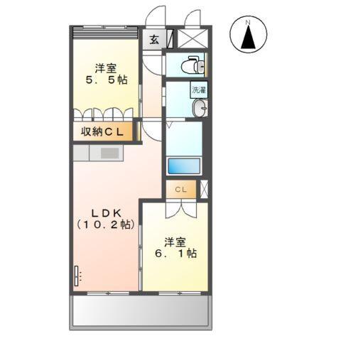 エル・ドラード引水 間取り図画像