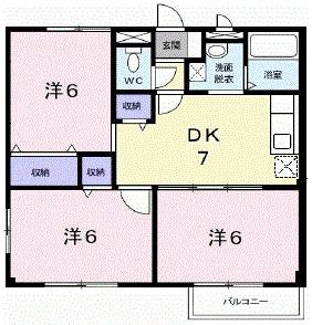 エスポワール３１７（103） 間取り図画像