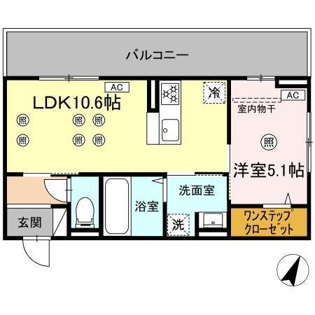 ザ　スターリング新外（303） 間取り図画像
