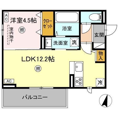 イーストプレイス須屋（301） 間取り図画像
