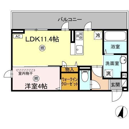 イーストプレイス須屋（302） 間取り図画像