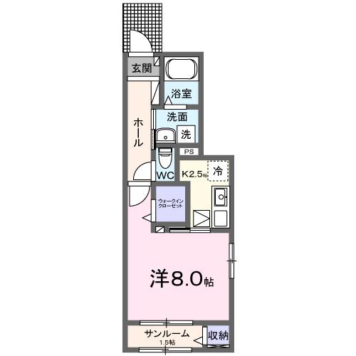 エステートＴＤ（101） 間取り図画像