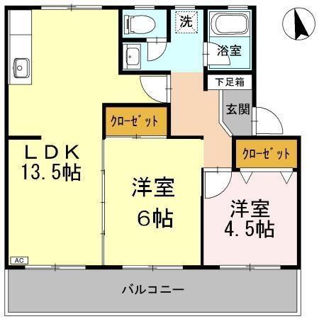 アイツーハイツ（205） 間取り図画像
